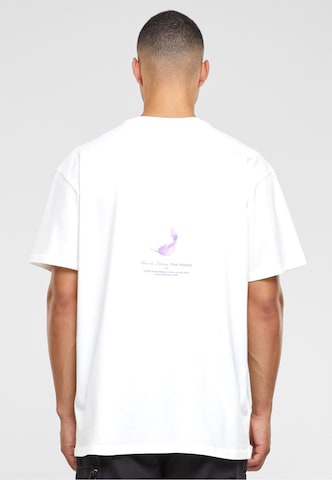 T-Shirt 'Vive la Liberte' Mister Tee en blanc