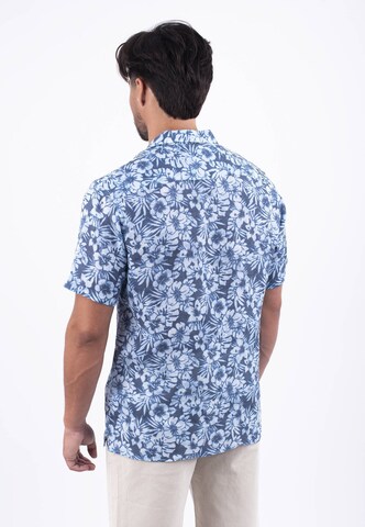 Panareha Regular fit Button Up Shirt 'Maui' in Blue