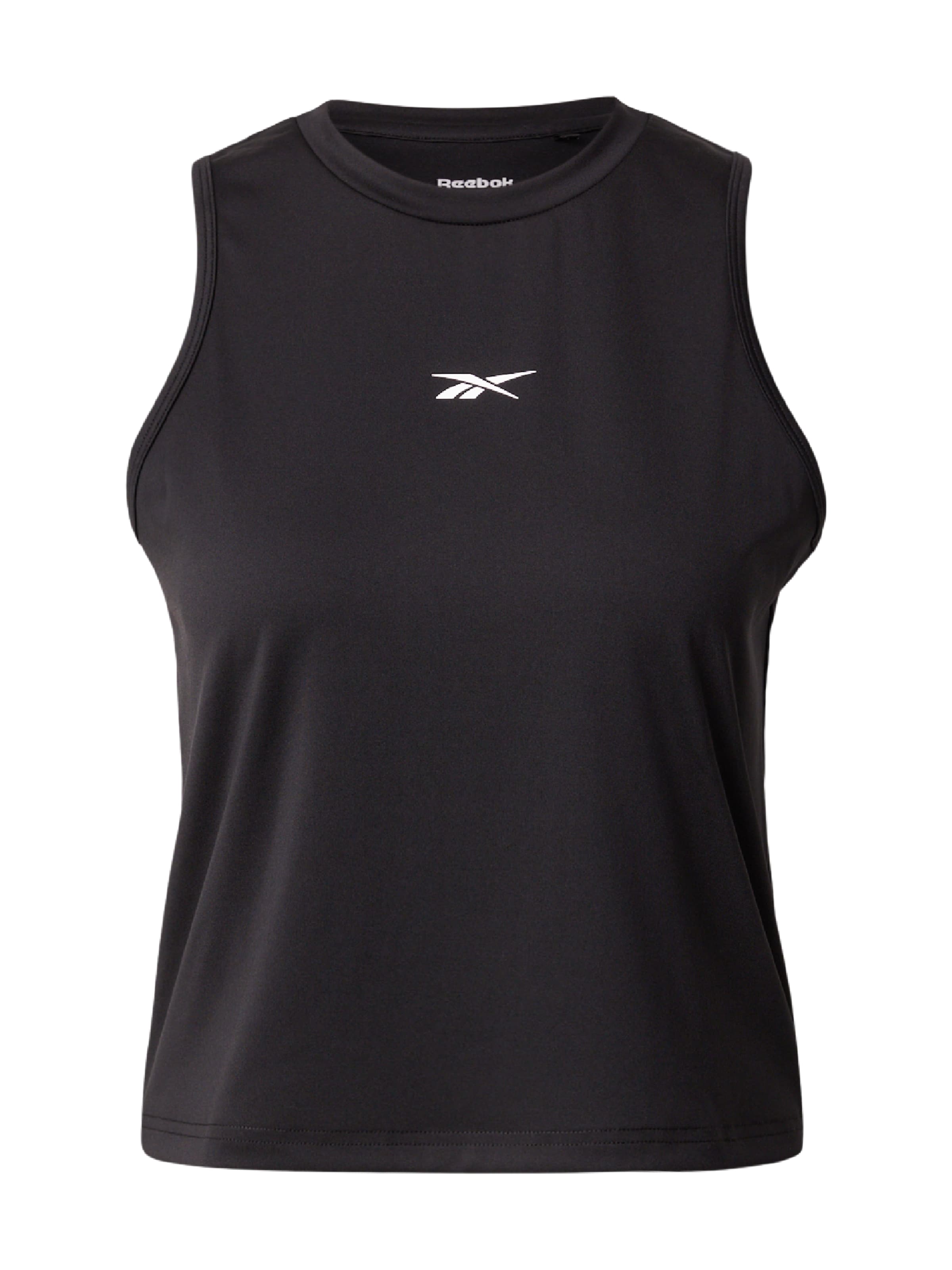 Reebok Sportovní top 'ID TRAIN' – černá: přední strana