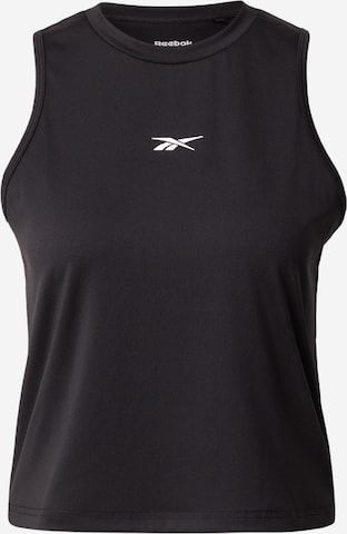 Reebok Αθλητικό τοπ 'ID TRAIN' σε μαύρο: μπροστά