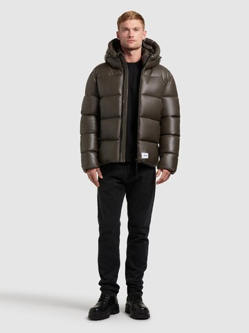 khujo Winterjacke 'Coen' in Braun