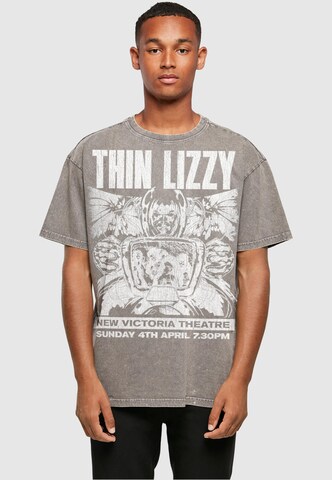 T-Shirt 'Thin Lizzy - New Victoria Theatre' Merchcode en gris : devant