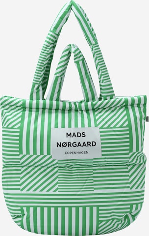 Cabas MADS NORGAARD COPENHAGEN en vert : devant