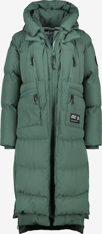 Alife and Kickin Winter coat 'Rihanna' in Green: front
