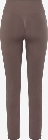 LASCANA Skinny Leggings in Braun