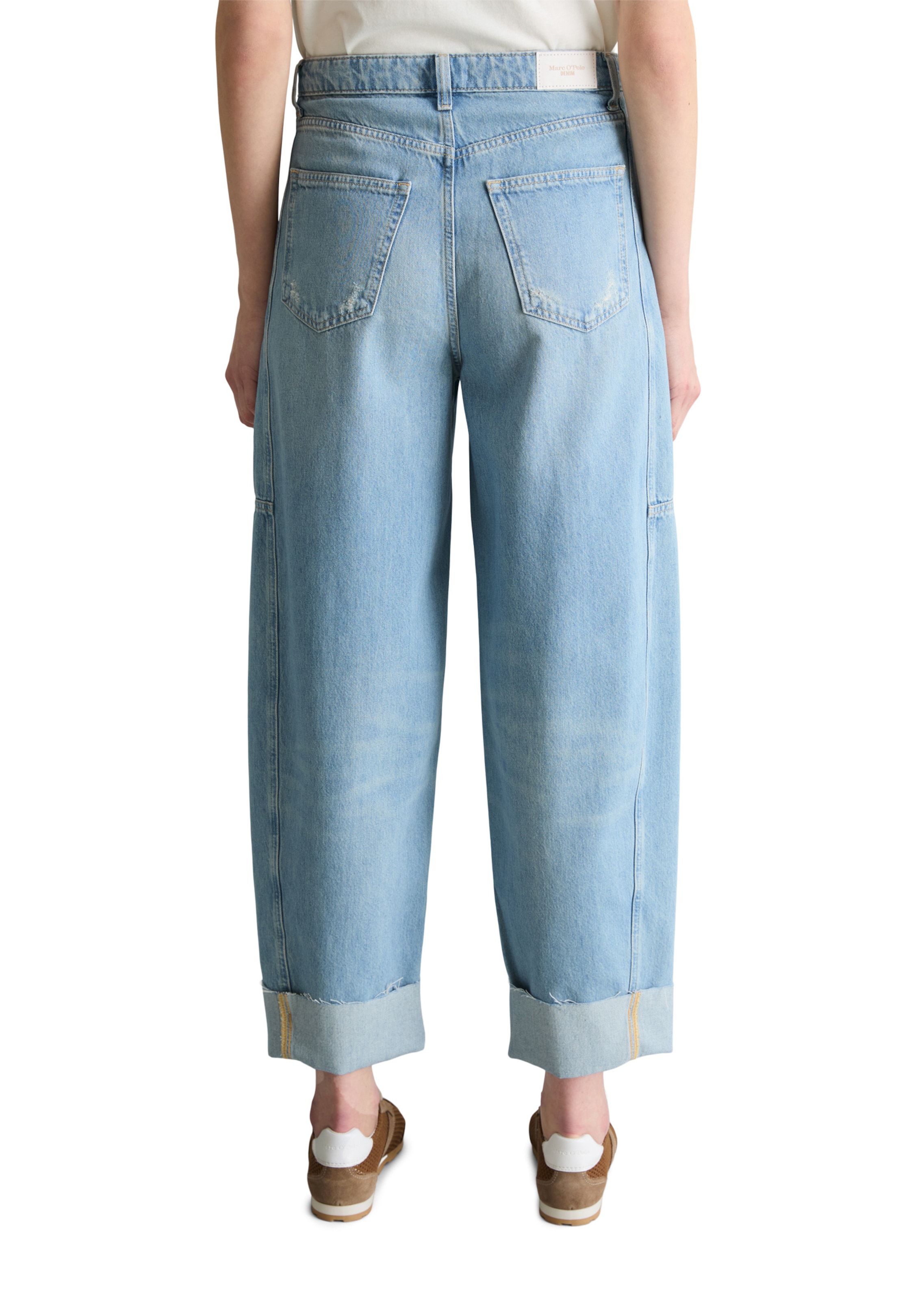 Marc O'Polo DENIM Barrel Jeans 'Enni' in Blau