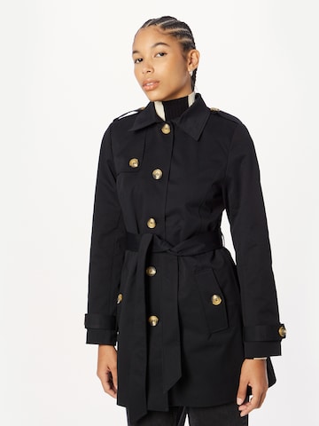 b.young Between-Seasons Coat 'AMONA' in Black: front