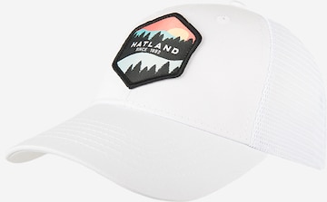 Hatland Cap 'Walt' in Weiß: Vorderseite