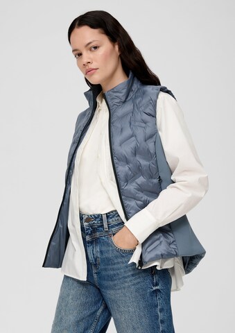 s.Oliver Vest in Blue: front