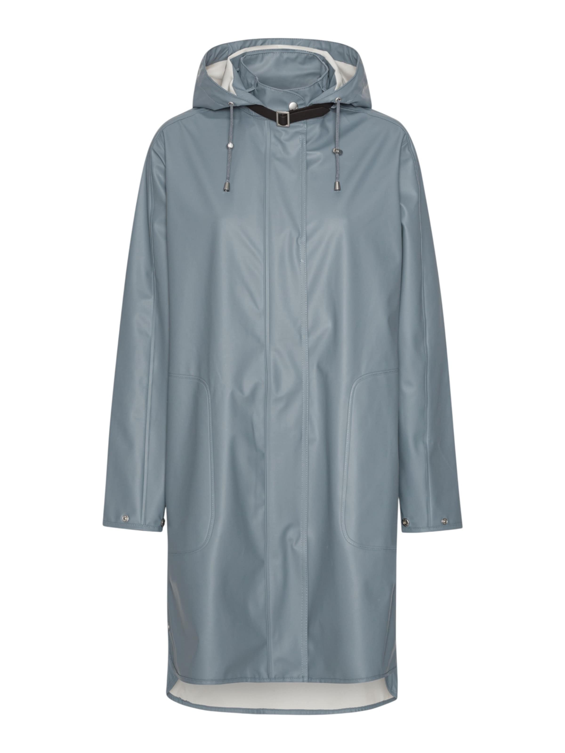 ILSE JACOBSEN Funktionsfrakke i blå: forside