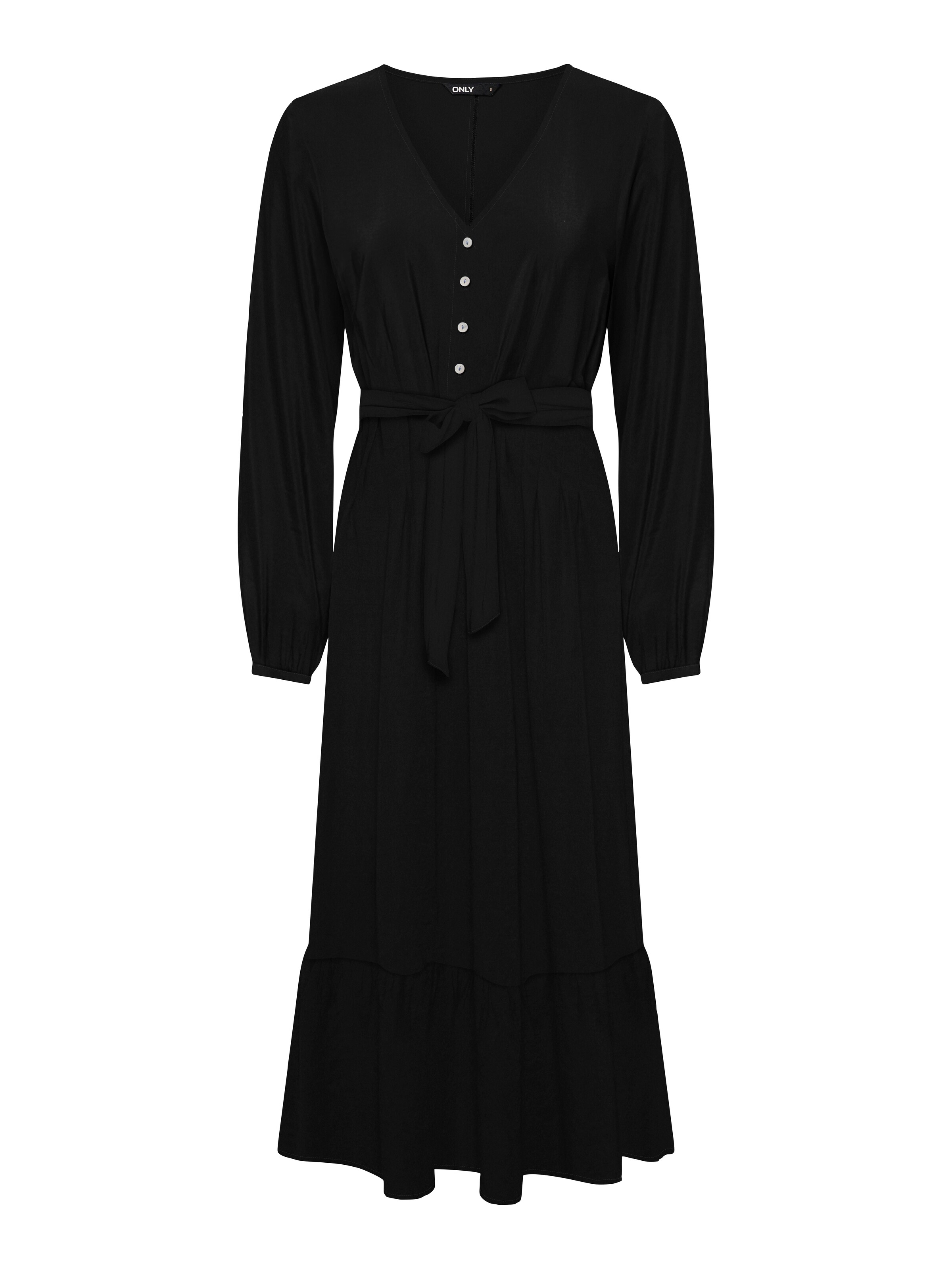 Femme Robe-chemise Nova Lux ONLY en Noir 