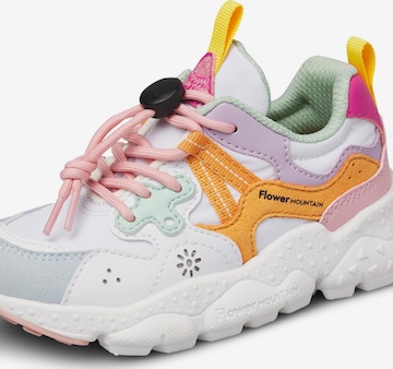 NATURINO Sneaker 'YAMANO 3 JUNIOR.' in Weiß: Vorderseite