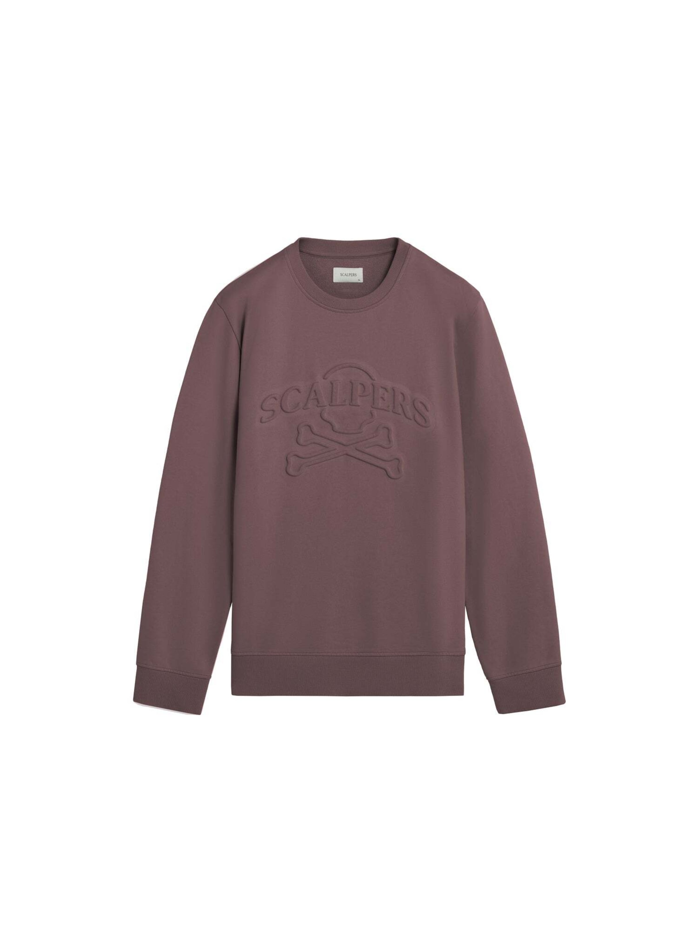 Scalpers Sweatshirt i rød: forside