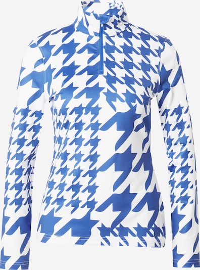 Spyder Functioneel shirt in de kleur Blauw / Wit, Productweergave