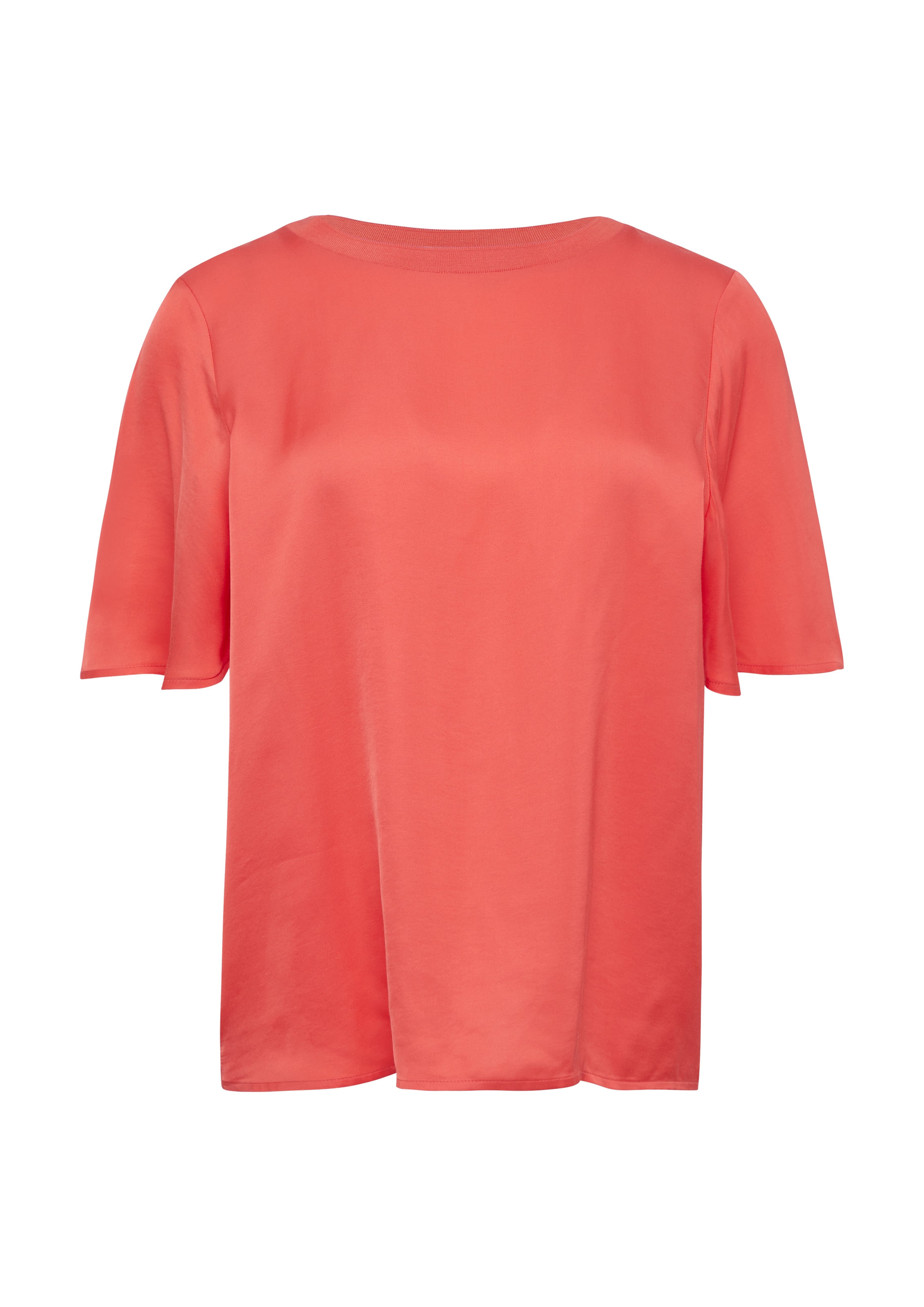 COMMA Shirt in Oranje: voorkant