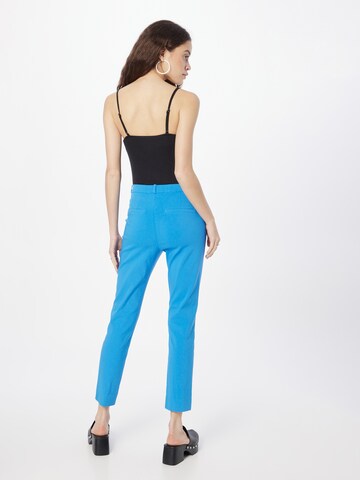 Coupe slim Pantalon chino 'SOLVEJ' Freequent en bleu