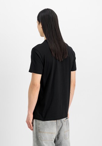 T-Shirt 'Lightning' ALPHA INDUSTRIES en noir