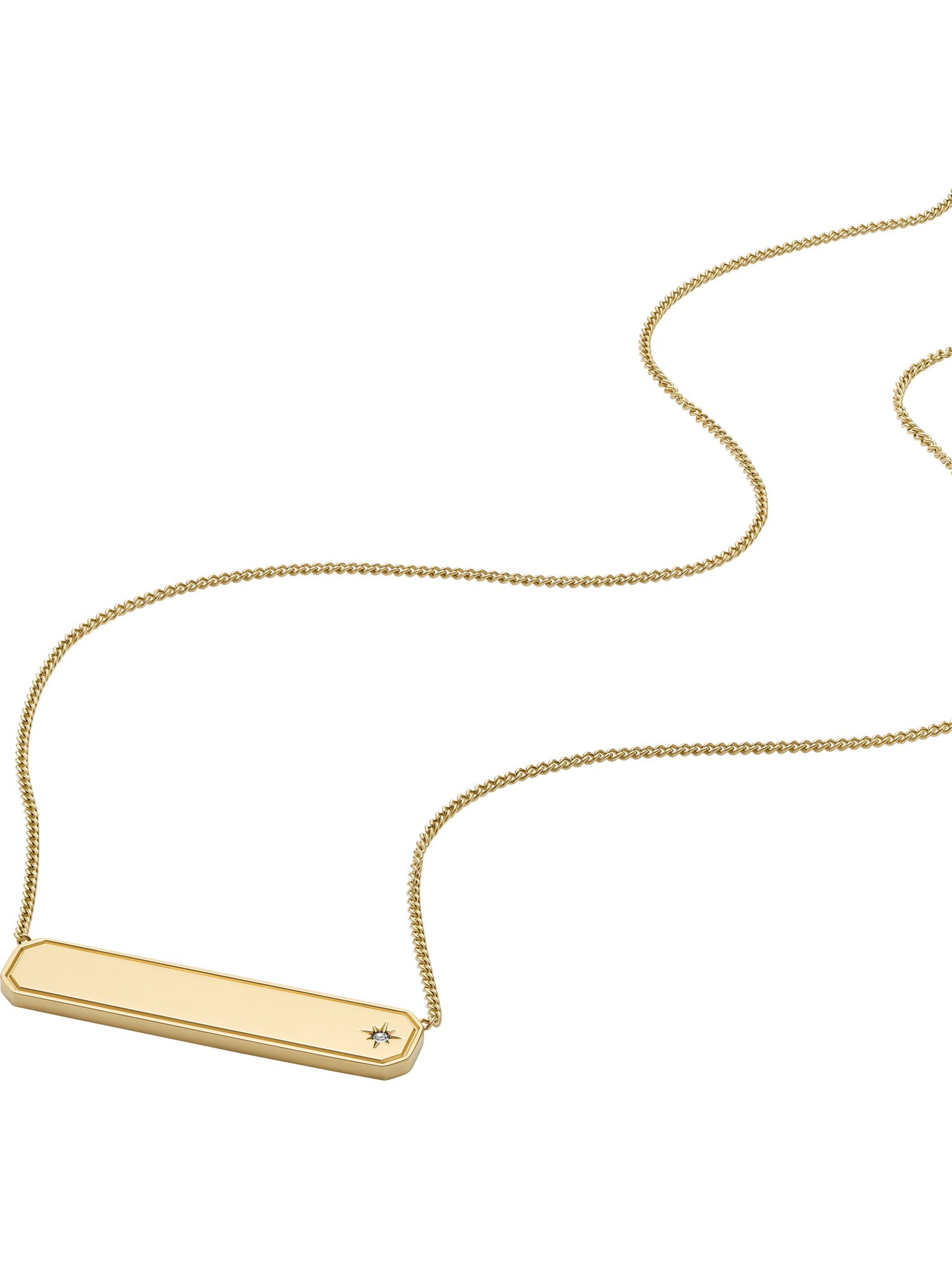 FOSSIL Necklace in Gold