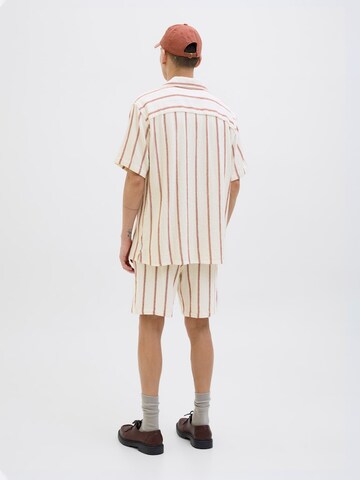 JACK & JONES Loose fit Trousers 'JPSTJaiden' in Brown
