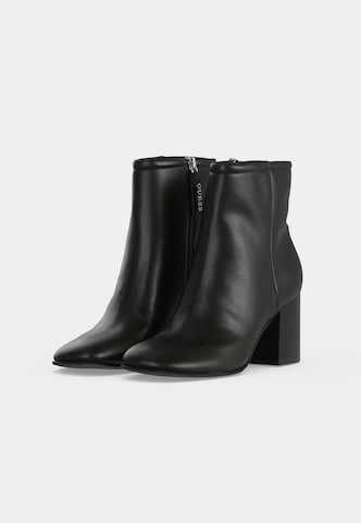 Bottines 'ALEXAA' GUESS en noir : devant