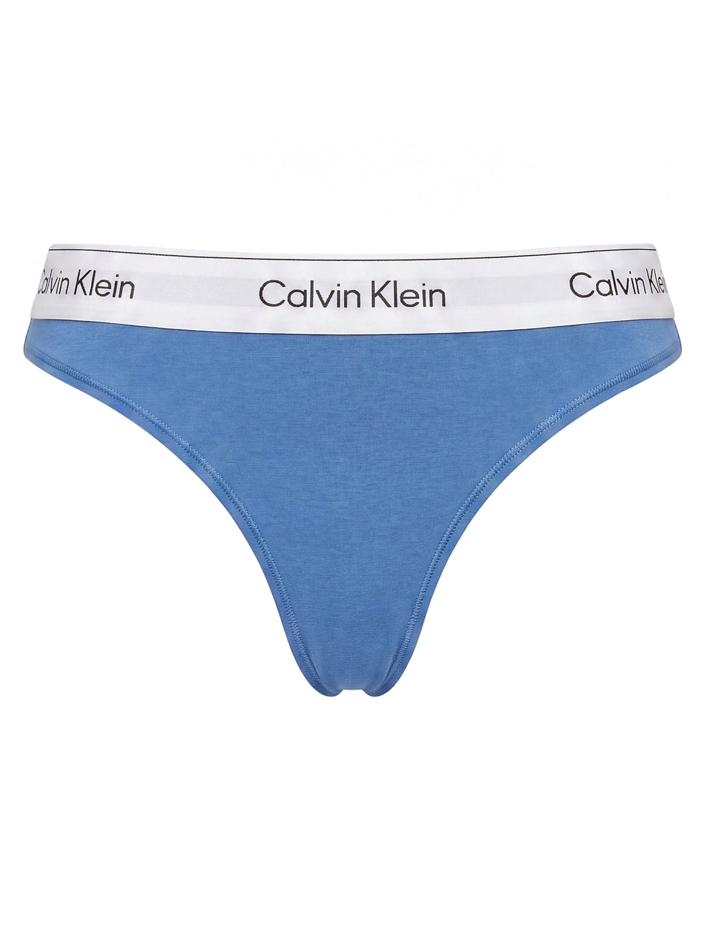 Calvin Klein Underwear String in Blau: Vorderseite