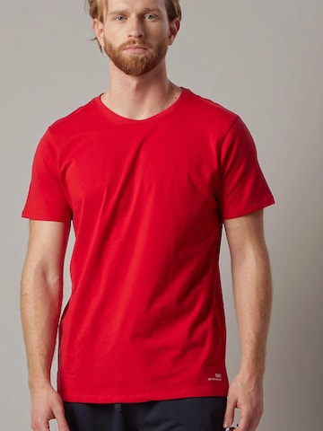 Maglietta 'Girocollo' di OWN Off With Nature in rosso: frontale