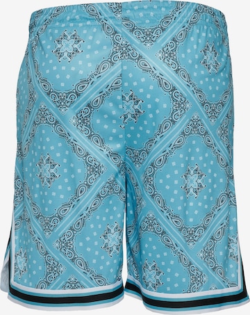 Karl Kani Loosefit Shorts in Blau