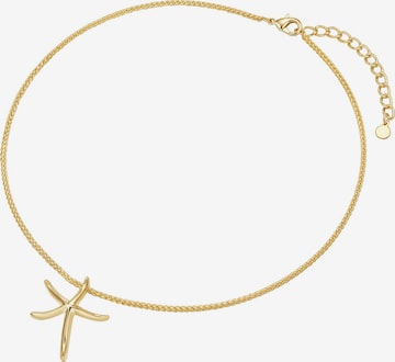 Lulu & Jane Kette in Gold: Vorderseite