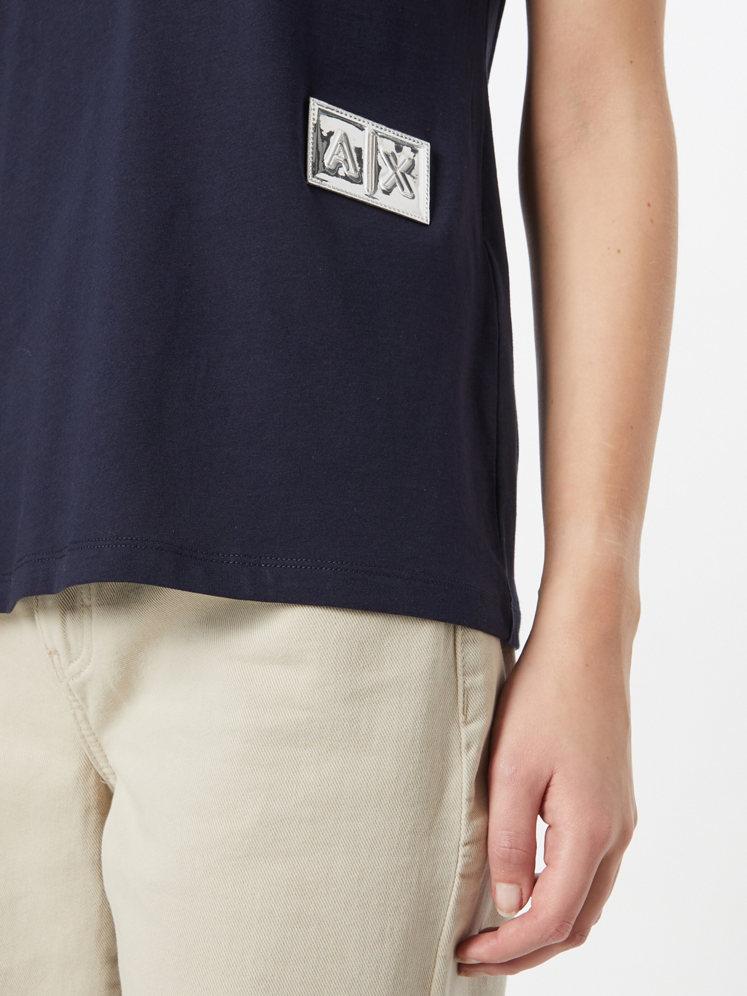 Frauen Shirts & Tops ARMANI EXCHANGE Shirt in Navy - MB01214 Frauen Shirts & Tops ARMANI EXCHANGE Shirt in Navy - MB01214