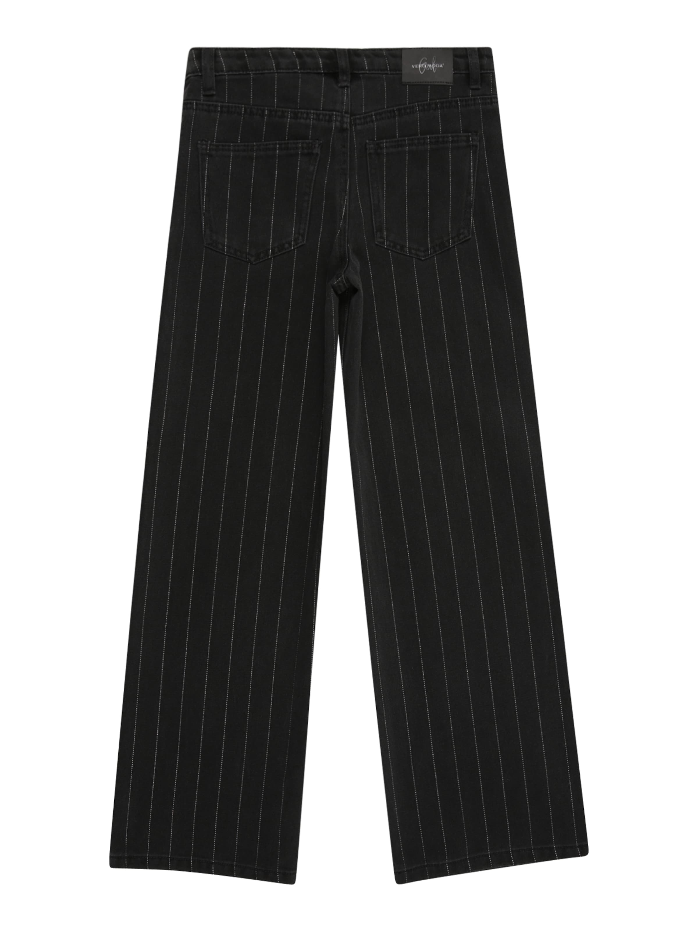 Vero Moda Girl Wide Leg Jeans 'VMDAISY' in Schwarz