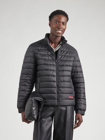 Veste mi-saison 'Brenti' HUGO en noir : devant