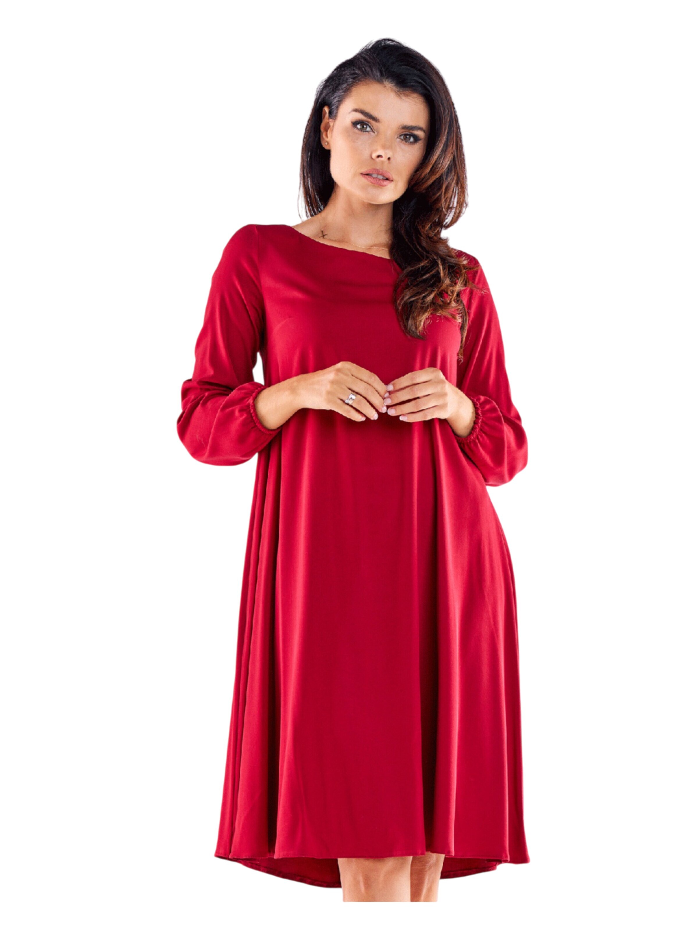 amorubi.com Dress in Red: front