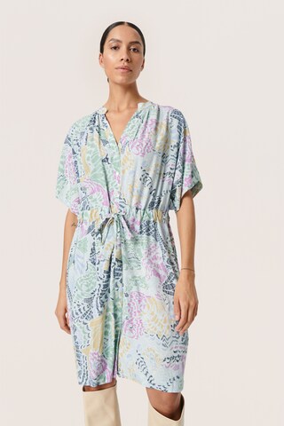 SOAKED IN LUXURY Shirt Dress 'Arowe' in Mixed colors: front