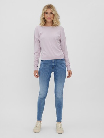 VERO MODA Sweater 'Gold' in Purple