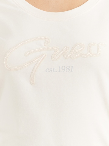 T-shirt GUESS en jaune
