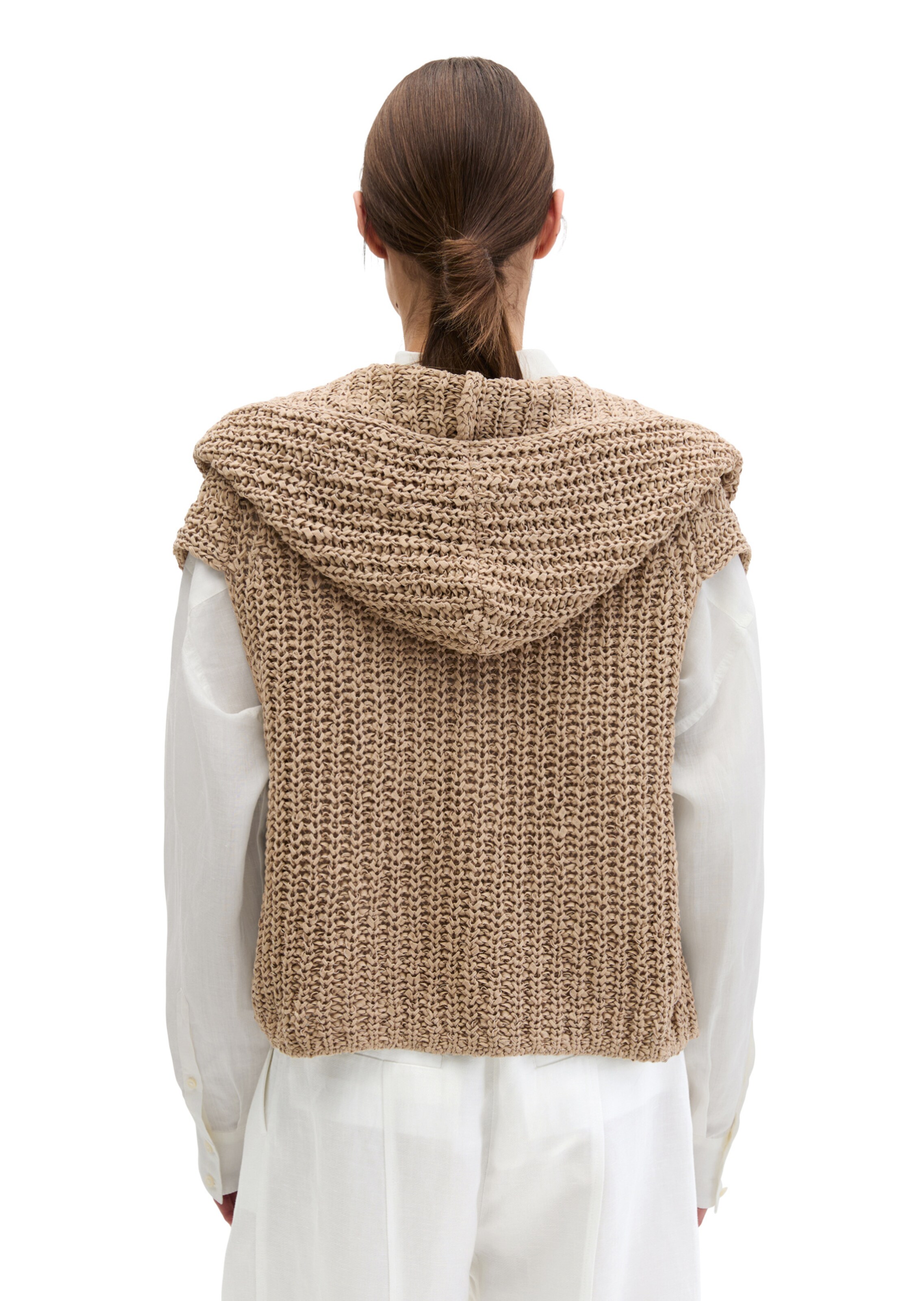 Marc O'Polo Strickjacke in Beige