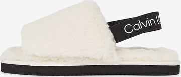 Calvin Klein Slipper in Weiß: predná strana