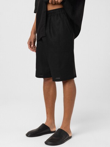 Largi Pantaloni de la Dandalo pe negru