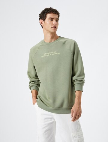 Koton Sweatshirt in Groen