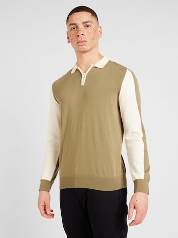 River Island Sweater in Green: front