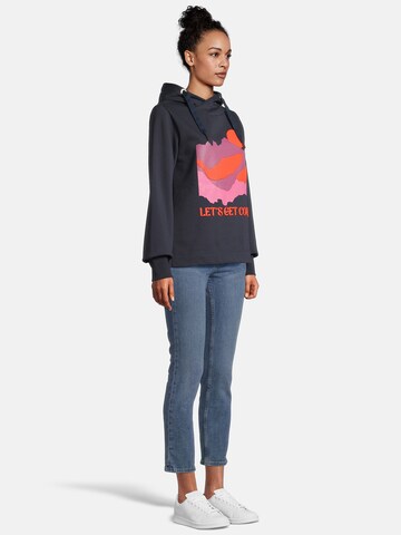 salzhaut Sweatshirt 'SABBELTRIENE' in Blauw