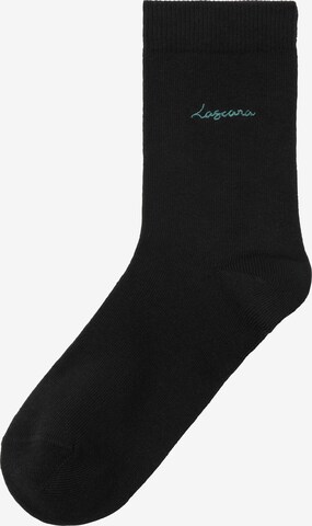 LASCANA Sockor i svart