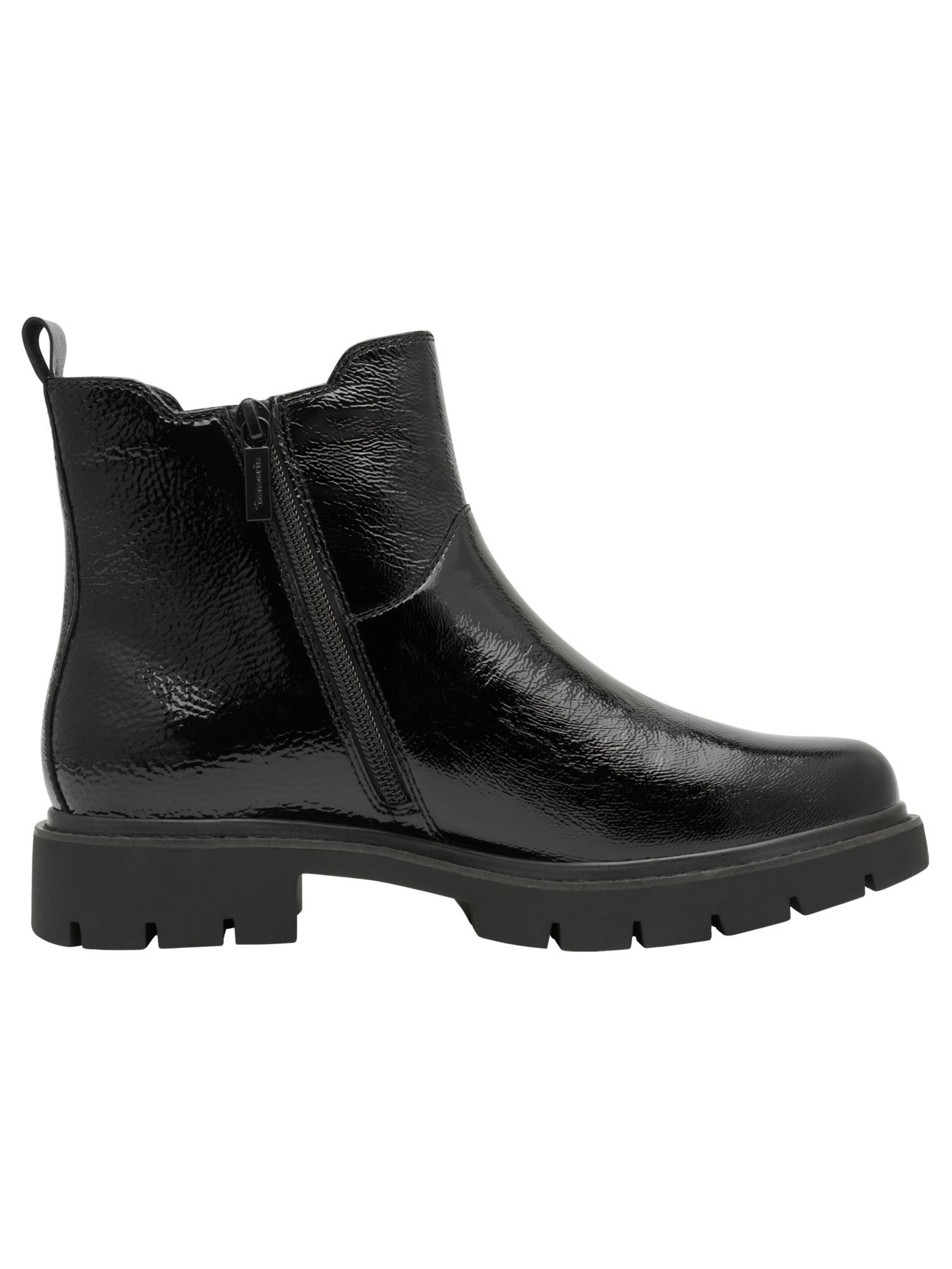 Tamaris Chelsea Boots in Schwarz