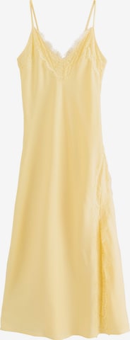 Rochie de la Next pe galben: față