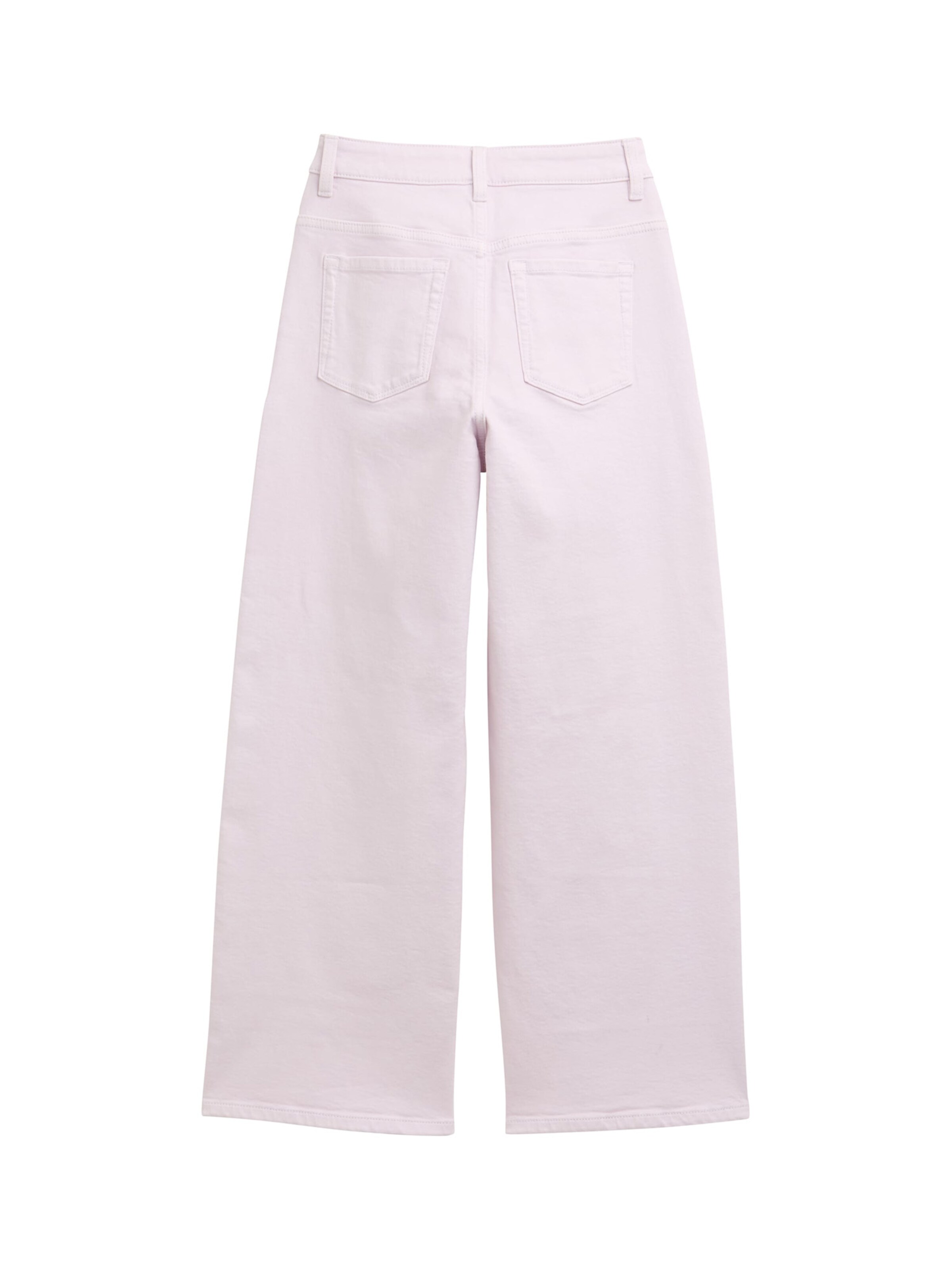 TOM TAILOR Wide leg Trousers in Purple