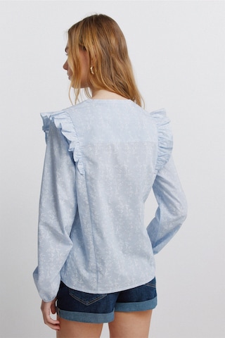 Springfield Bluse in Blau