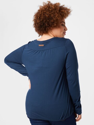 Ragwear Plus Shirt 'PINCH' in Blauw