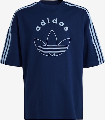 ADIDAS ORIGINALS - Camiseta en azul: frente