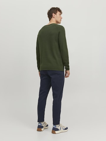 JACK & JONES Regular fit Sweater 'Hill' in Green