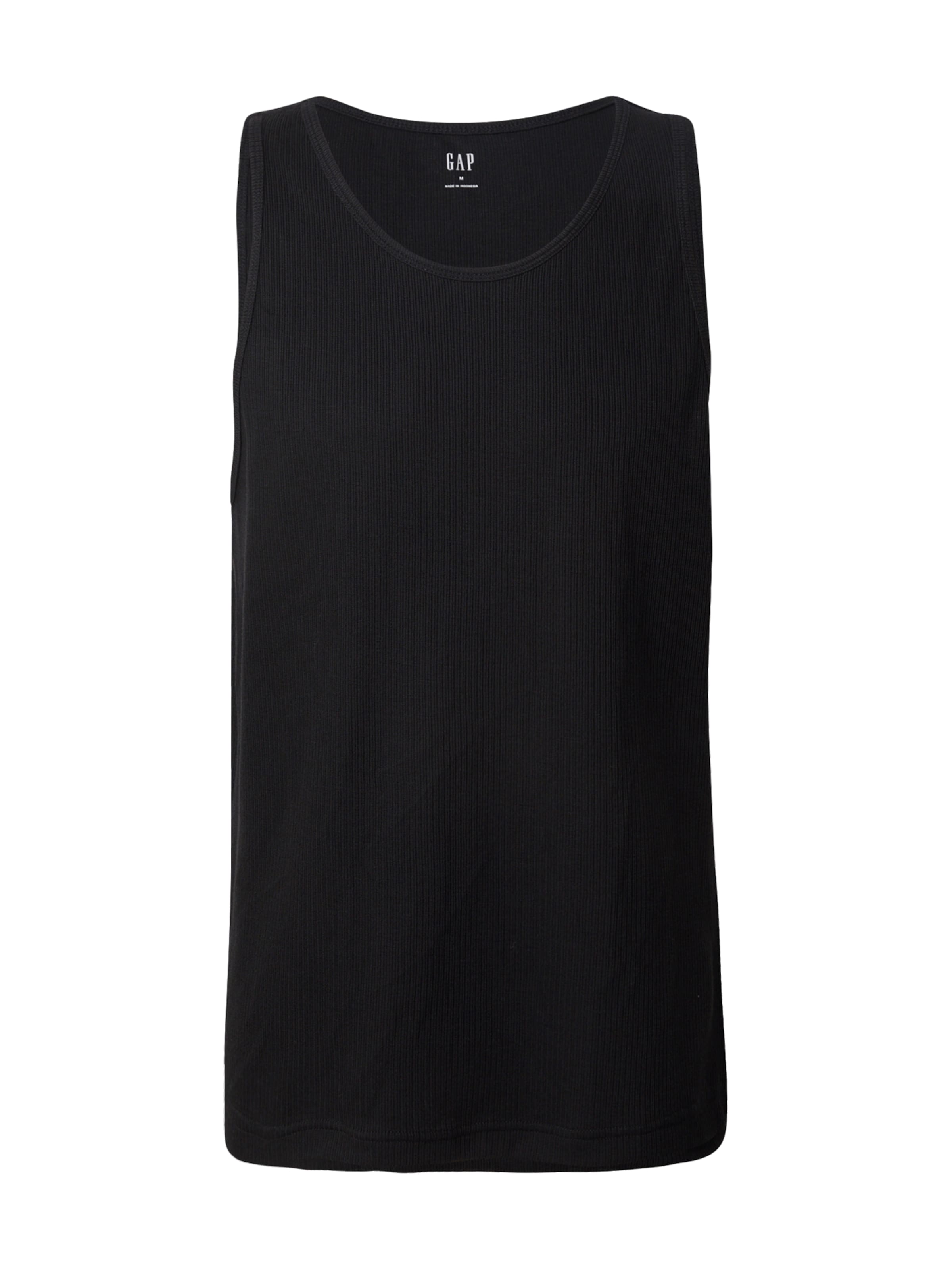 GAP Top in Schwarz: Vorderseite